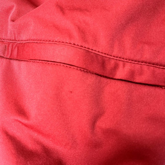 PGA Authentic Golf Red + Black Quarter Zip‎ Windbreaker Large - Picture 5 of 7